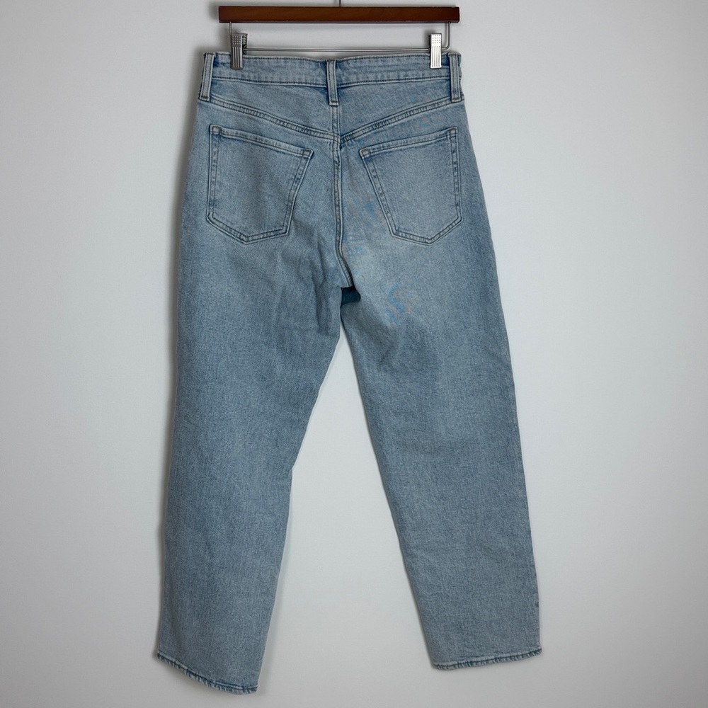 Old Navy High-Rise OG Loose Jeans - Light Blue size 8 worn once - Picture 3 of 6